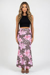 Fishtail Pleated Skirt
