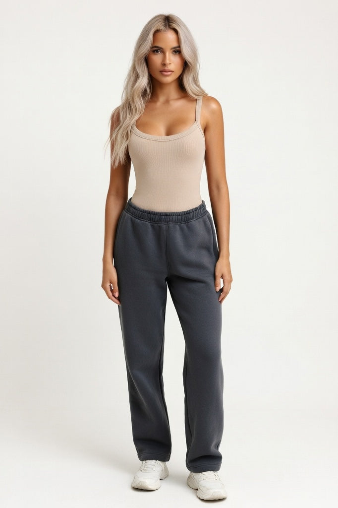 Halter Bodysuit — Apricot
