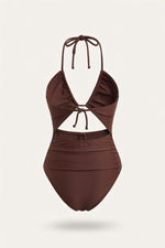 Cut-Out Swimsuit — back view