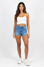 Modal Halter Vest — White