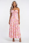 Printed Halter Dress