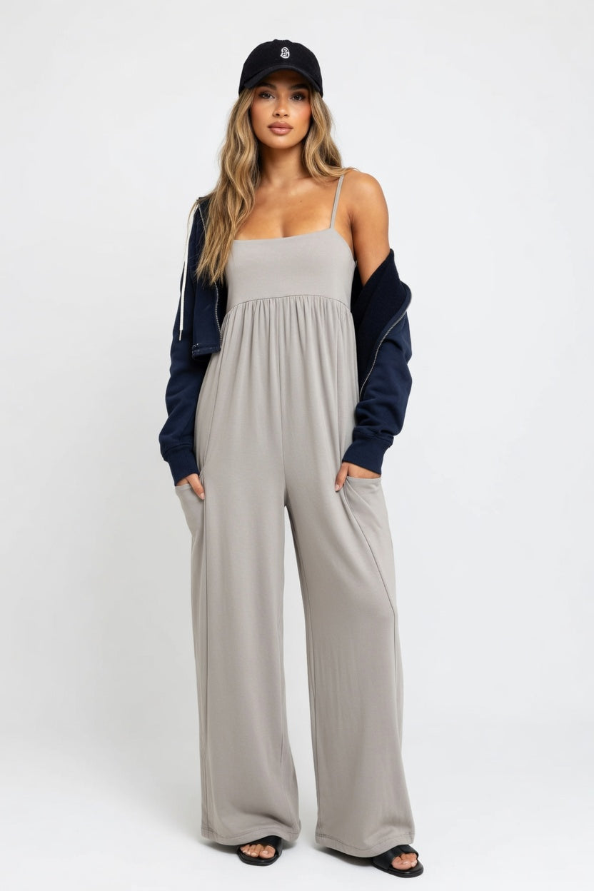 Off-Shoulder Bodycon Dress — Light Grey