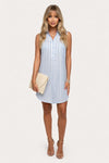 Striped Shirt Dress