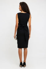 Solid Colour Bodycon Dress — back view