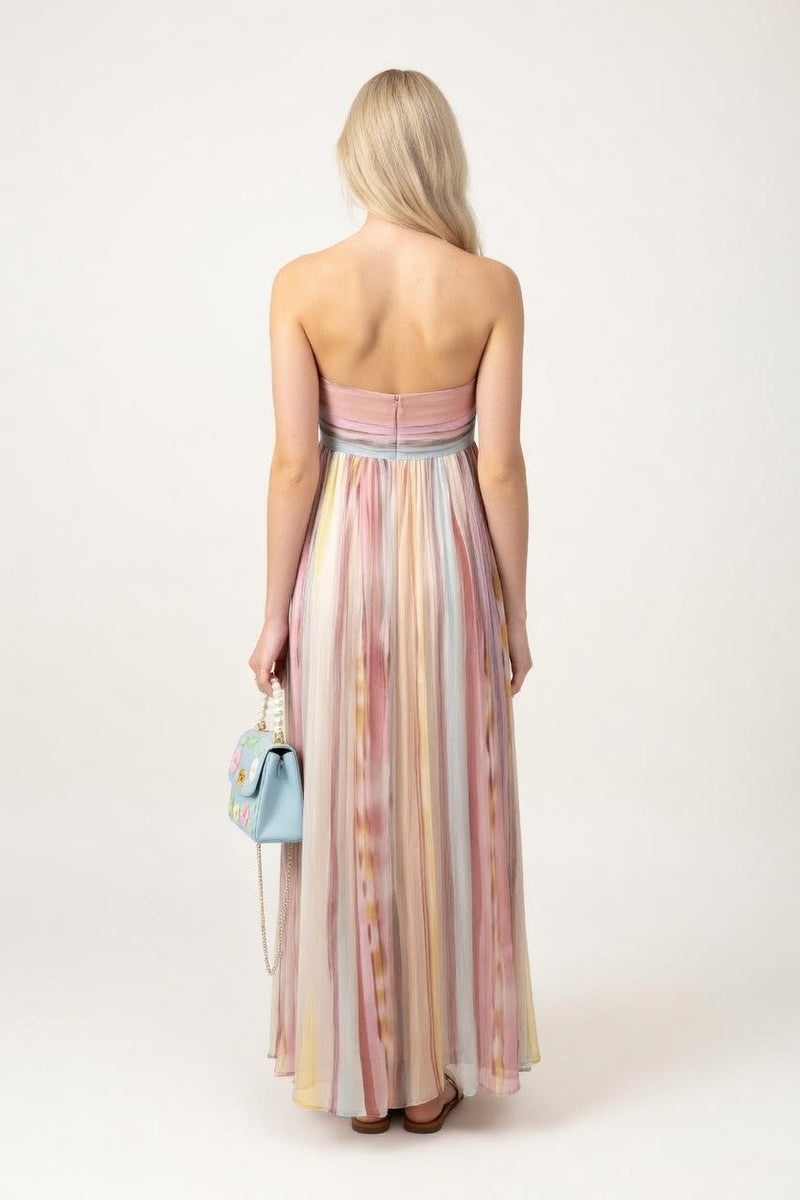 Strapless Tube Dress — back view