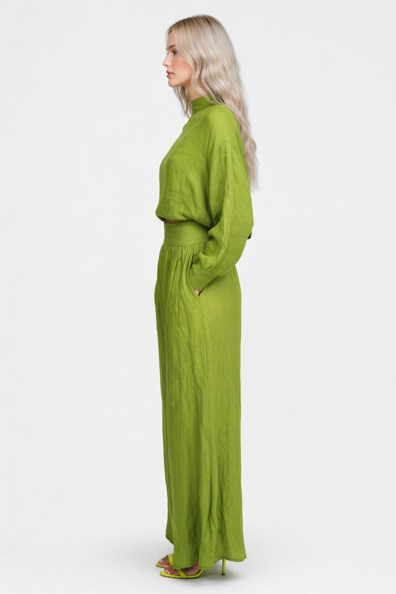 Knit Turtleneck Co-ord Set — side view