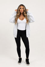 Ribbed Knit Vest — front view