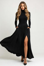 Tailored Blazer Skirt Co-ord — Black