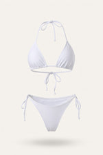 High Waist Bikini Set — White