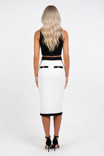 Bandage Mini Skirt — back view