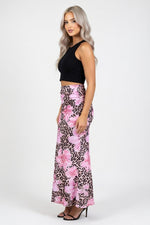 Fishtail Pleated Skirt — side view