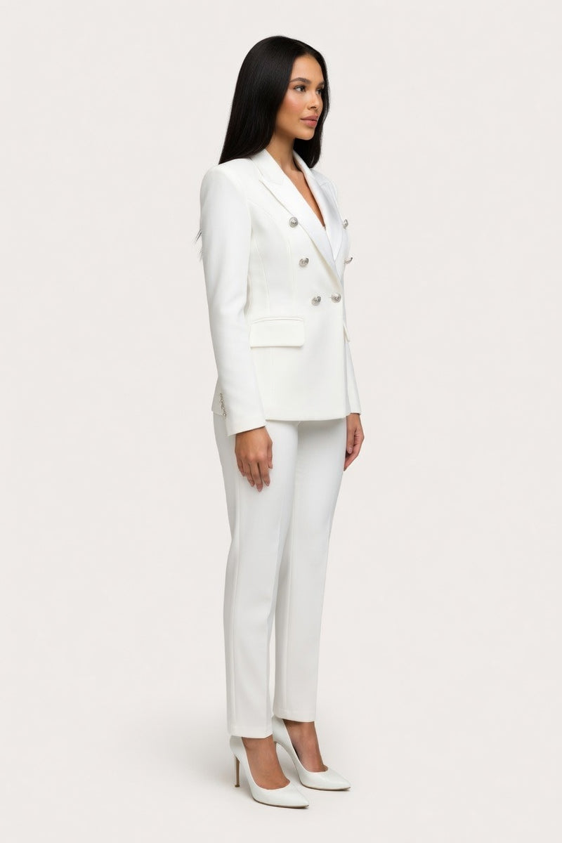 Structured Blazer Co-Ord Set — side view