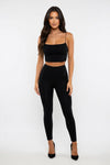 Backless Halter Top