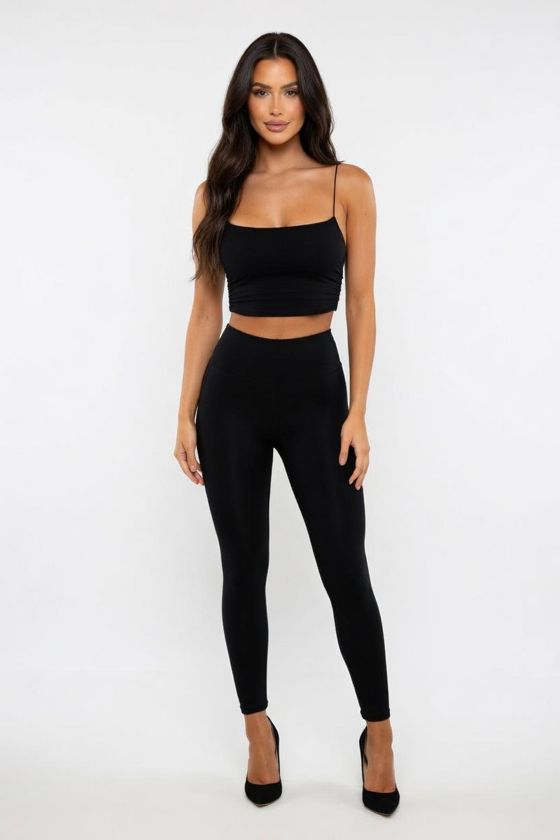 Backless Halter Top — front view