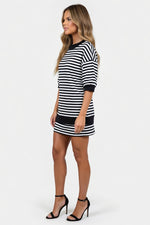 Striped Co-Ord Set — side view