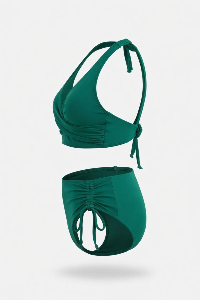 Multi-Color Twist Bikini Set — side view