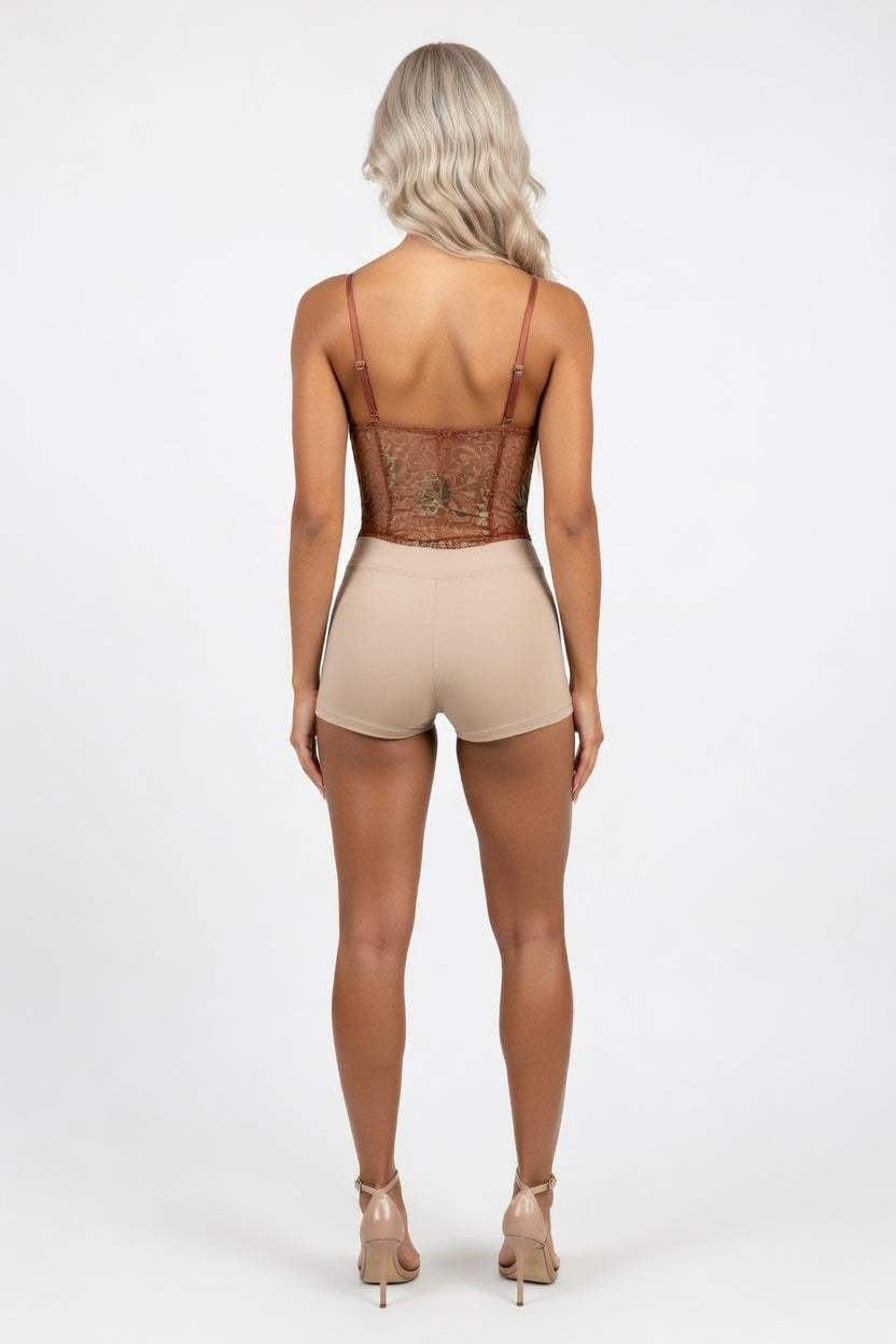 Maple Leaf Print Camisole — back view