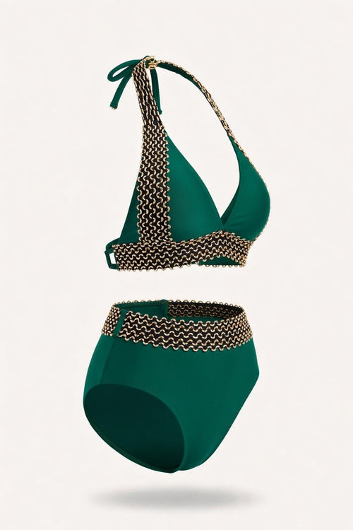 High Waist Bikini Set — side view