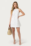 Lace Sleeveless Mini Dress