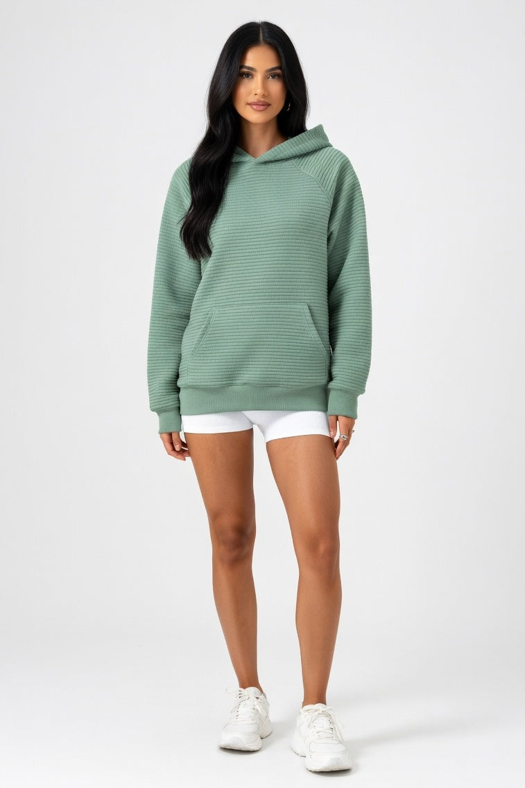 Hooded Sweatshirt — Green