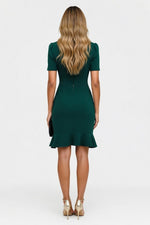 Short Sleeve Jumpsuit — back view