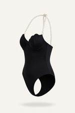 Shell Cup One-Piece Swimsuit — side view