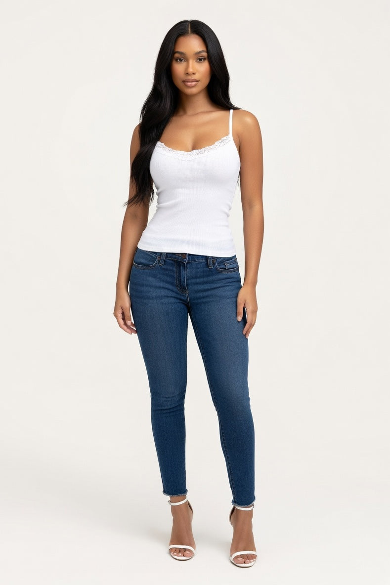 Threaded Camisole — White