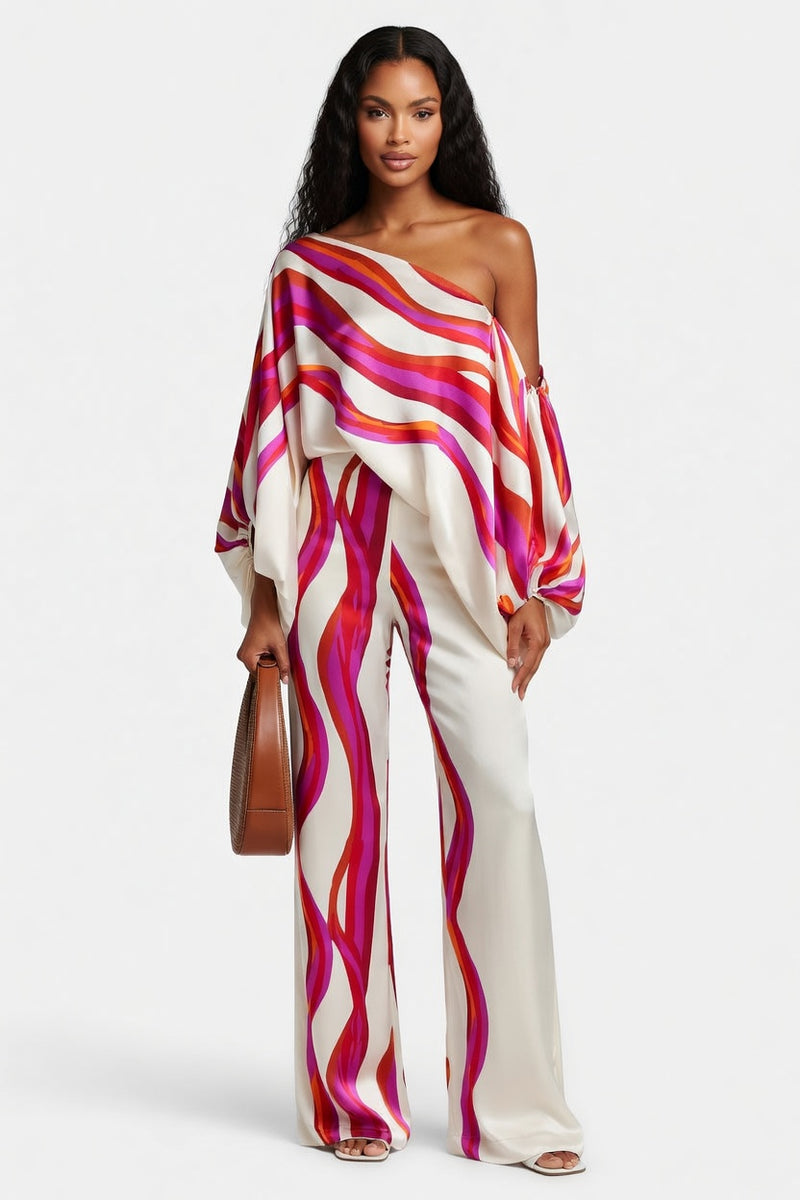 Off-Shoulder Co-ord Set — front view