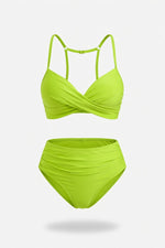 Structured Bikini Set — Yellow