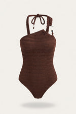 Conservative One-Piece Swimsuit — front view