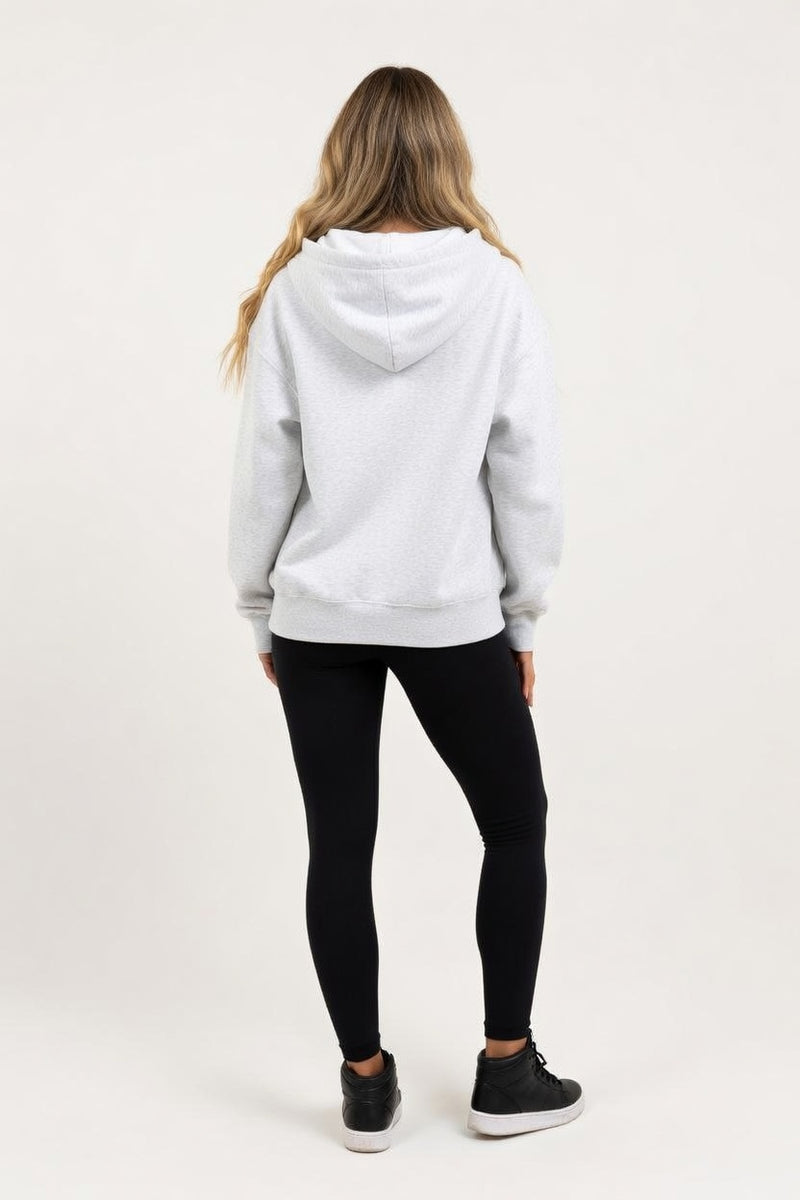 Ribbed Knit Vest — back view