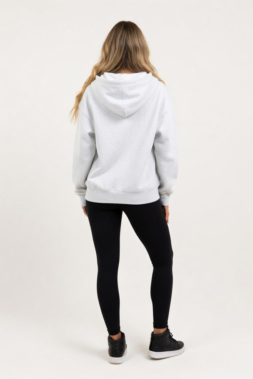 Ribbed Knit Vest — back view