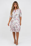 Off Shoulder Printed Dress
