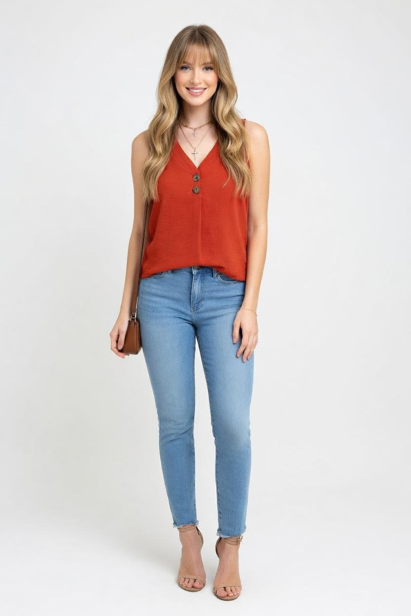 Solid Cami Top — front view