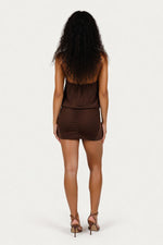 Halter Backless Bodycon Dress — back view