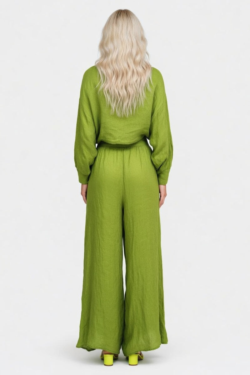 Knit Turtleneck Co-ord Set — back view
