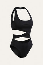 Cut-Out One-Piece Swimsuit — front view