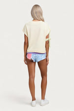 Draped Viscose Tank — back view
