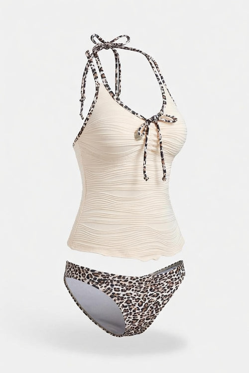 Leopard Print Bikini Set — side view