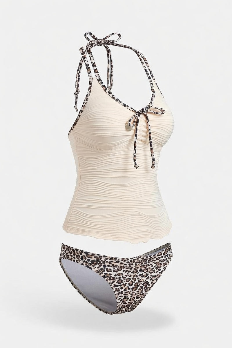 Leopard Print Bikini Set — side view