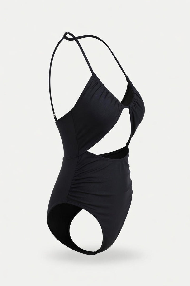 Sculpting One-Piece Swimsuit — side view