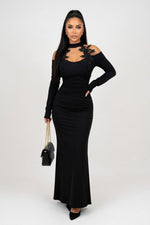 Lace Bodycon Dress — front view