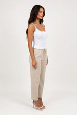 Ribbed Camisole with Built-in Bra — side view