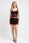 Embroidered Lace Bralette Top