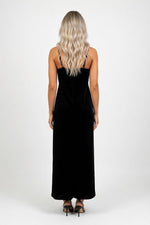 Backless Stretch Dress — back view