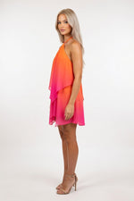 Gradient Halter Mini Dress — side view
