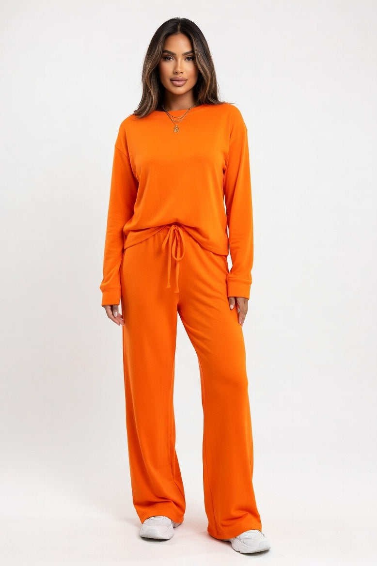 Two Piece Knit Set — Red