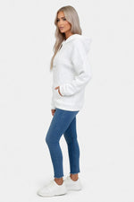 Letter Print Sweatshirt — side view