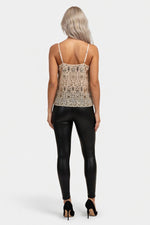 Sequin Camisole — back view