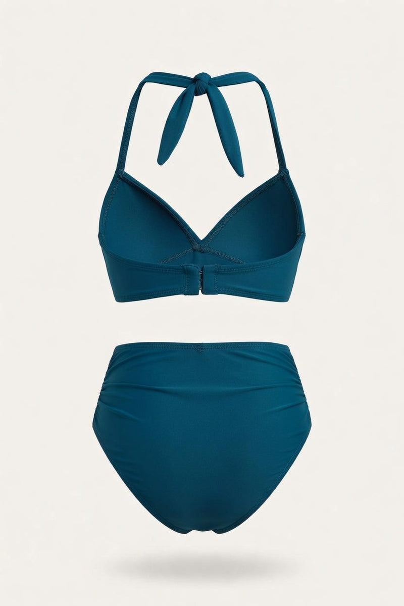 Split Bikini Set — back view
